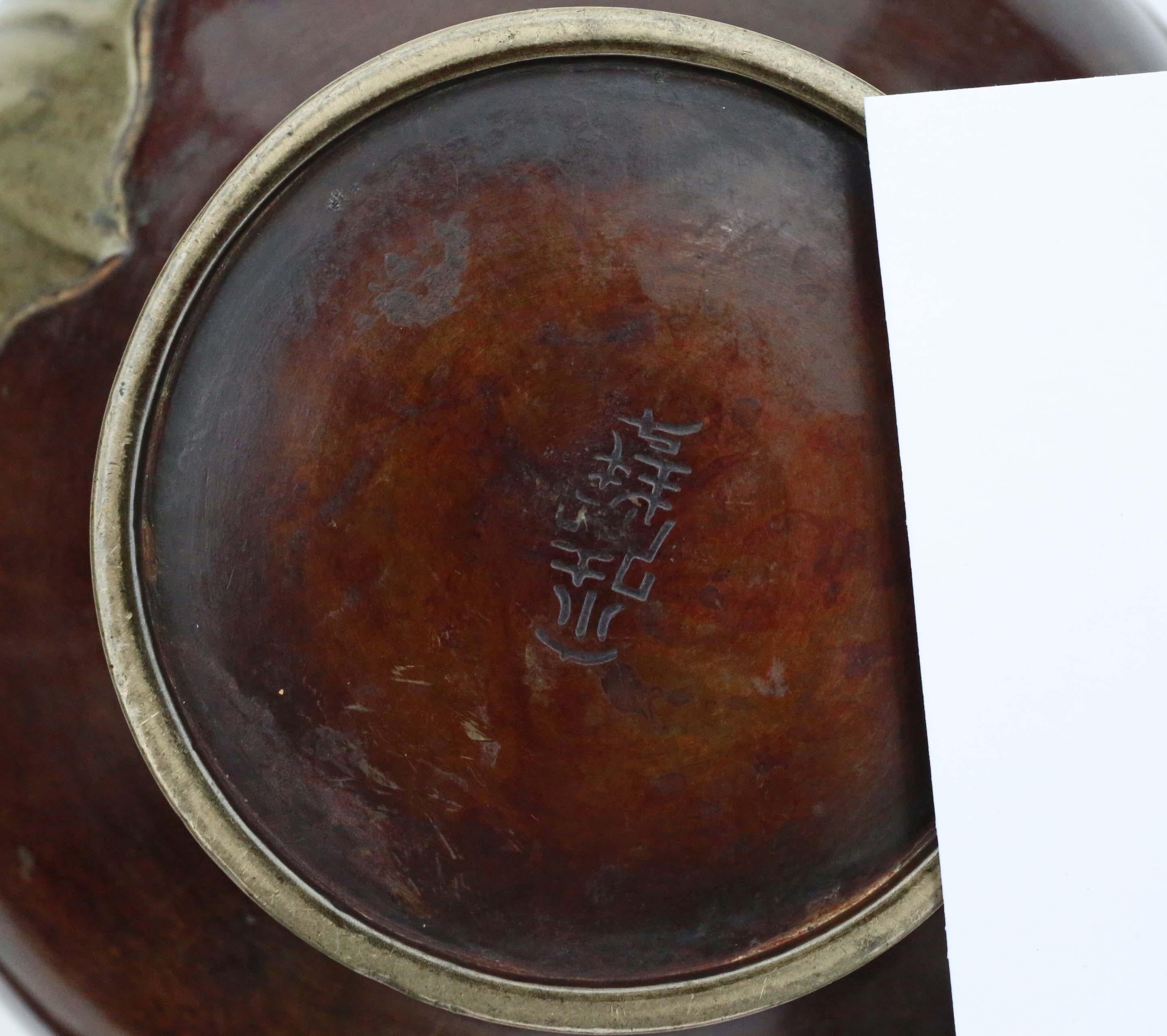 Großes Paar feiner japanischer Meiji-Mischmetallvasen aus gemischten Metallen von hoher Qualität - antik, um 1910 im Angebot 2