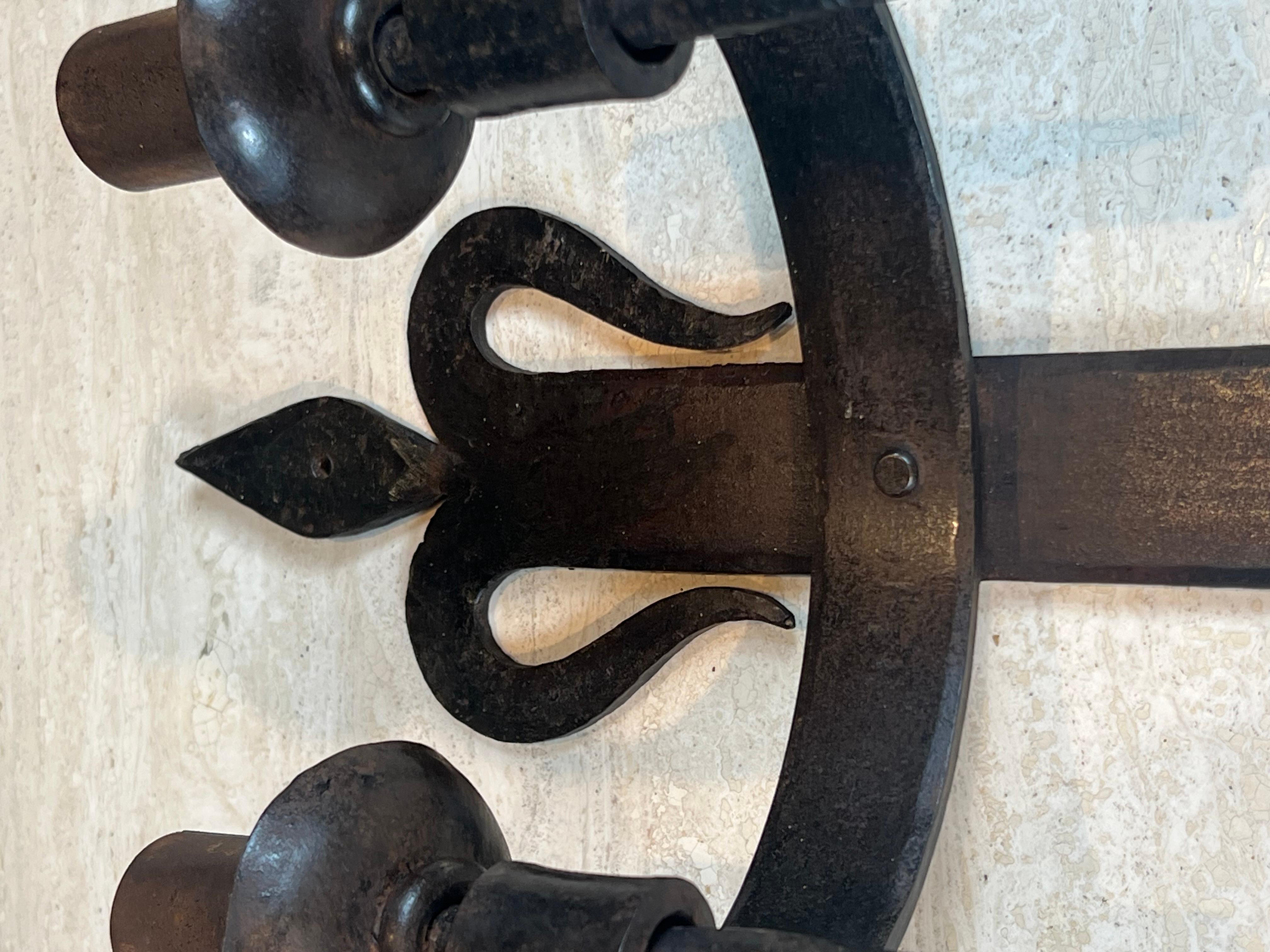 Grande paire d'appliques 