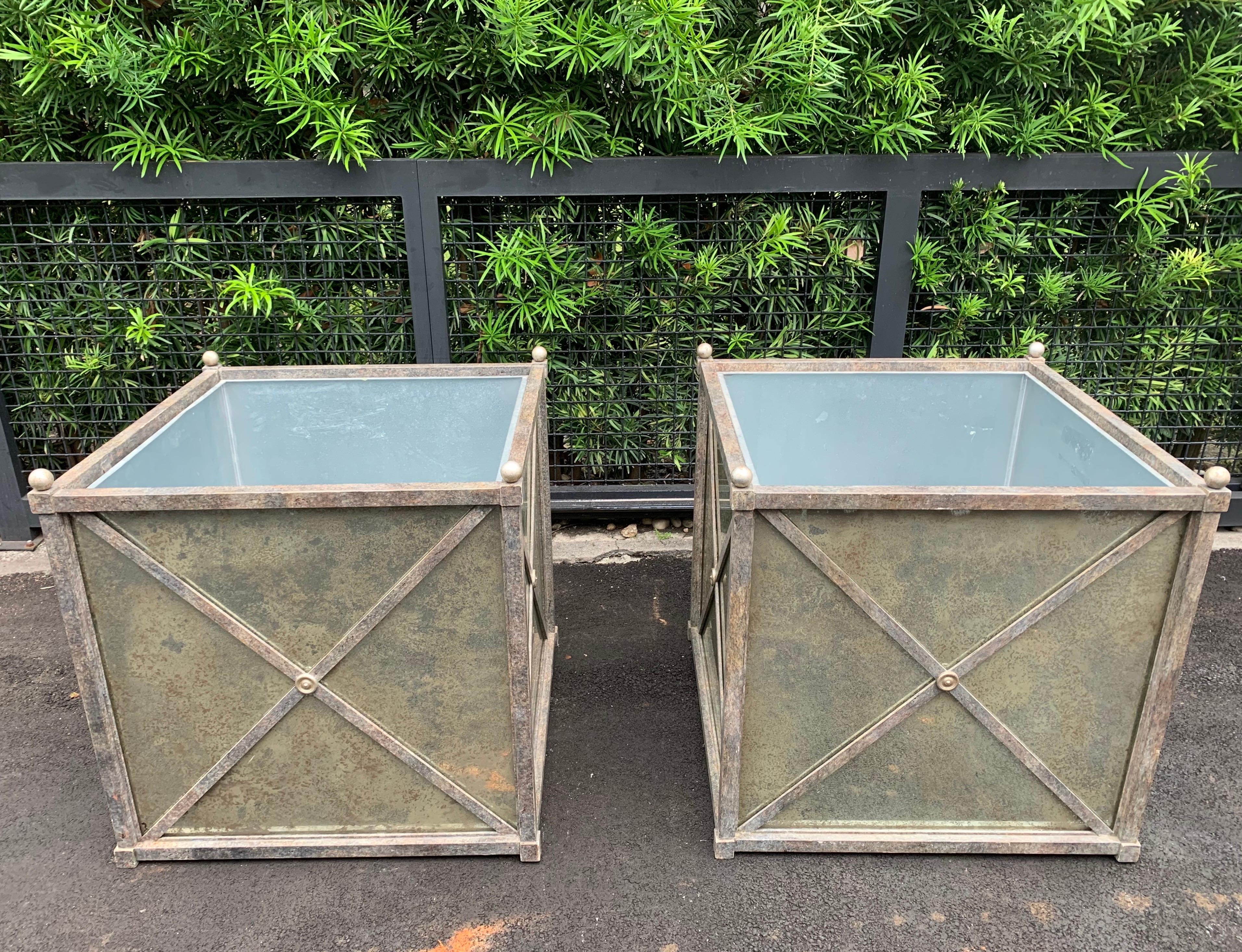 mirror planter box