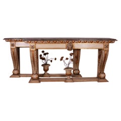 Large Pair of Italian Console Tables