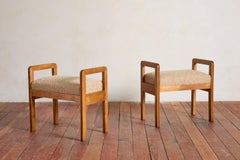 Pareja grande de taburetes italianos