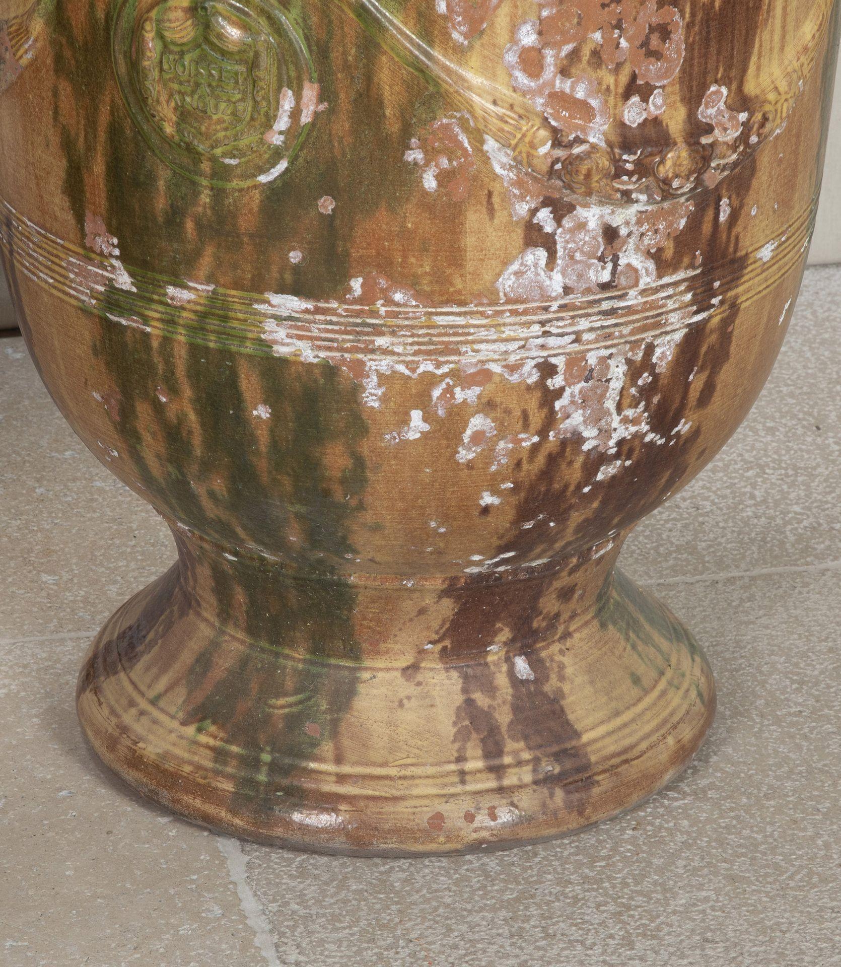 Large Pair of Late 19th Century Boisset Anduze Terracotta Planters For Sale 5