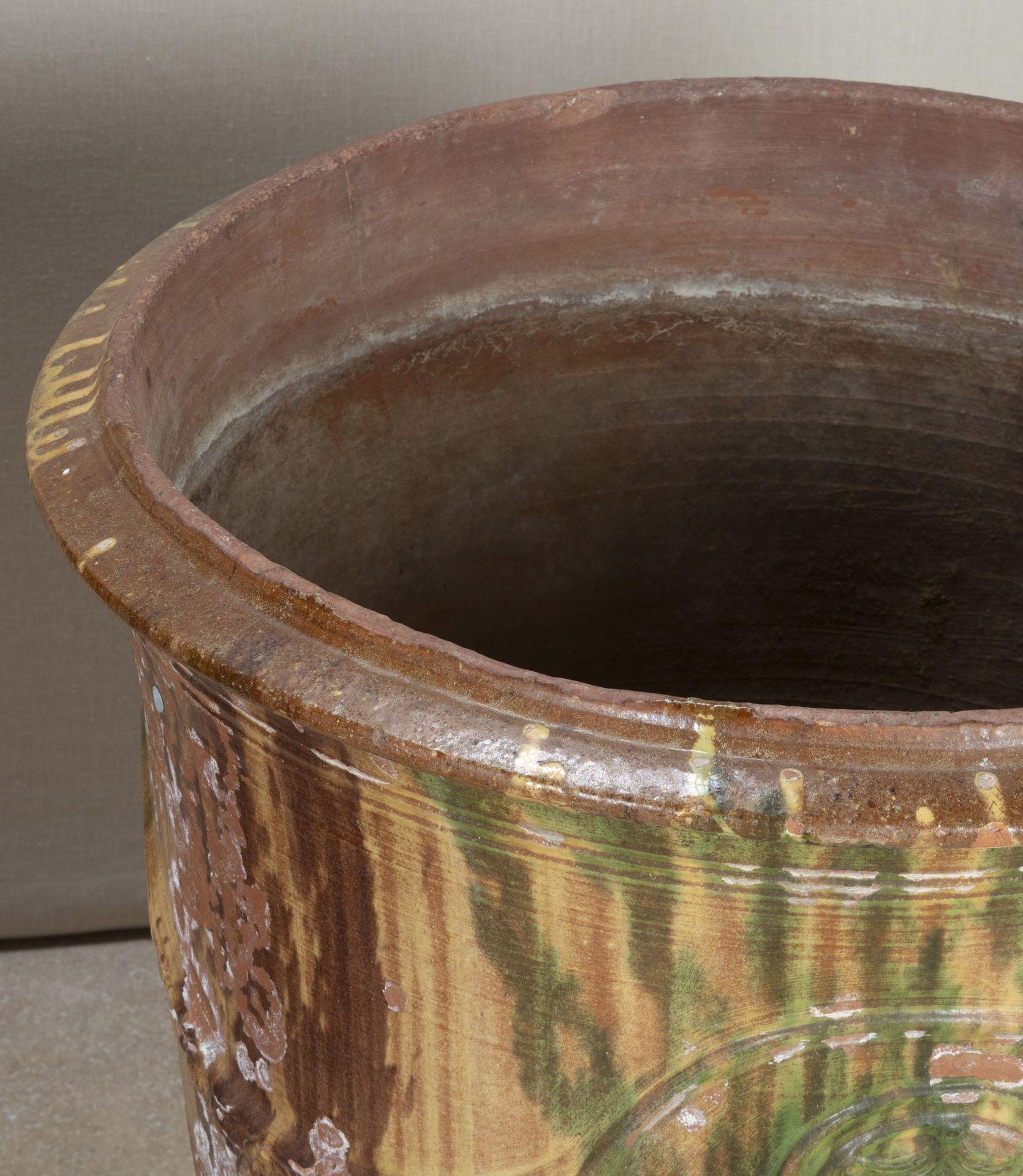 Large Pair of Late 19th Century Boisset Anduze Terracotta Planters In Good Condition For Sale In Gloucestershire, GB