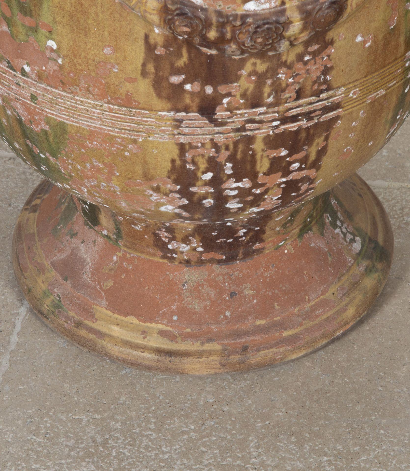 Large Pair of Late 19th Century Boisset Anduze Terracotta Planters For Sale 4