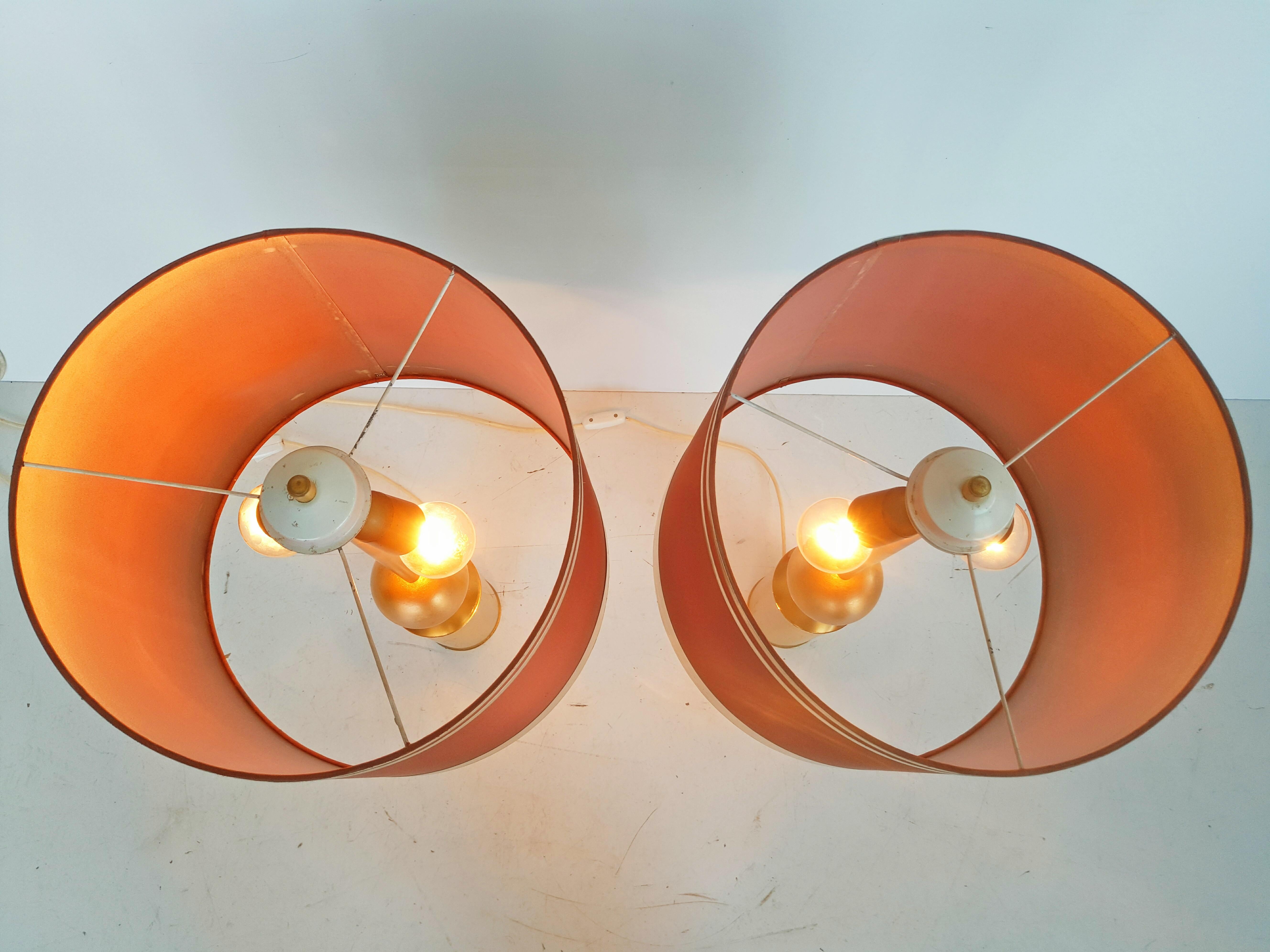 Large Pair of Lyma Table Lamps, Spain, 1970 For Sale 1