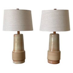 Large Pair of Martz Lamps by Jane and Gordon Martz