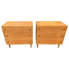 Large Pair of Midcentury Chest of Drawers