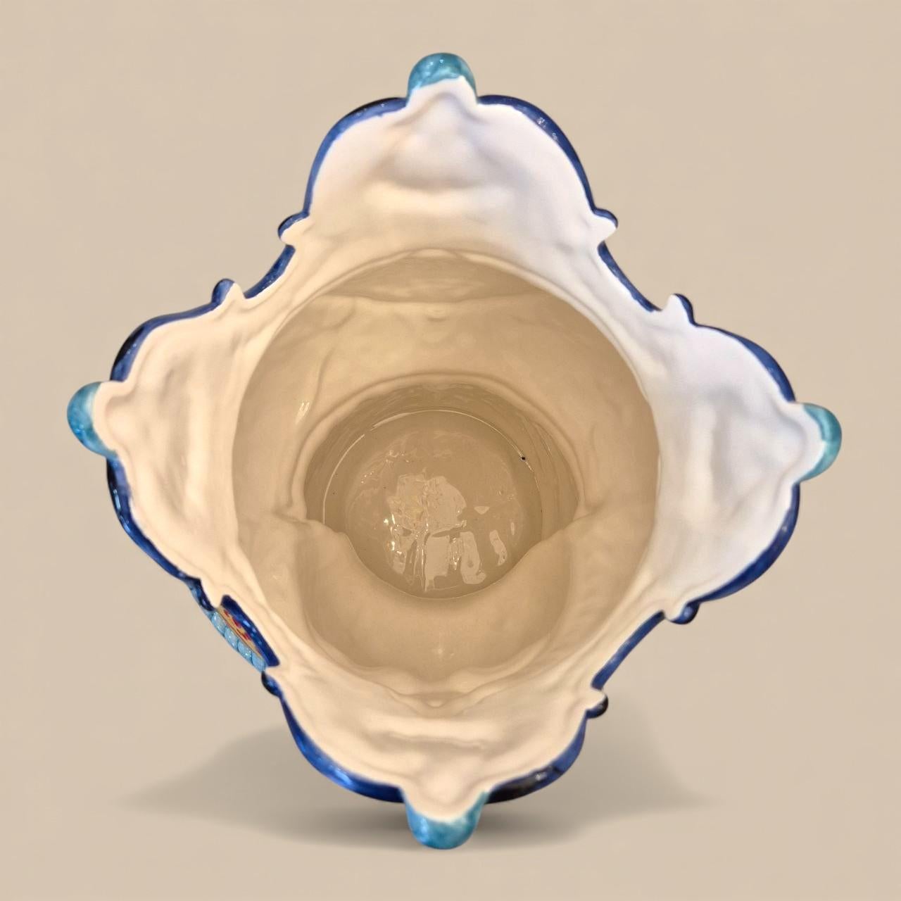 Large Pair of Moorish Heads in Italian Ceramic, Italy, Circa 1990 im Angebot 7