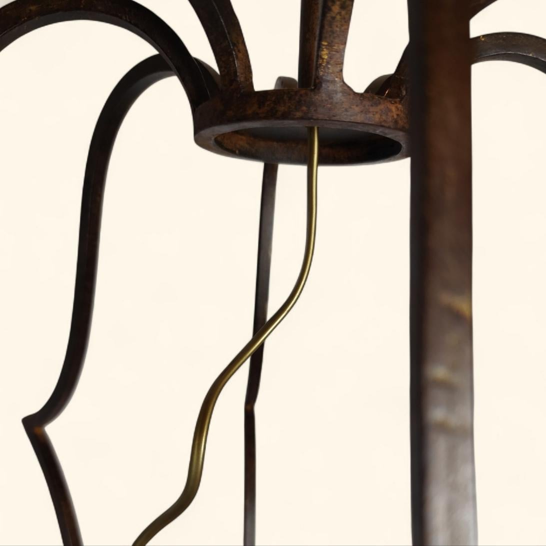 Grande coppia di lampade a 