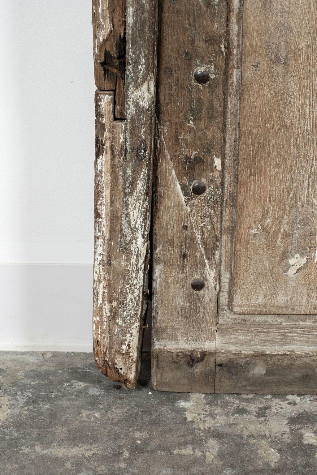 Rococo Large Pair of Transomed Louis XV Doors For Sale
