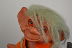 Large pair of Troll Dolls by Dam Things Establishment, 1964