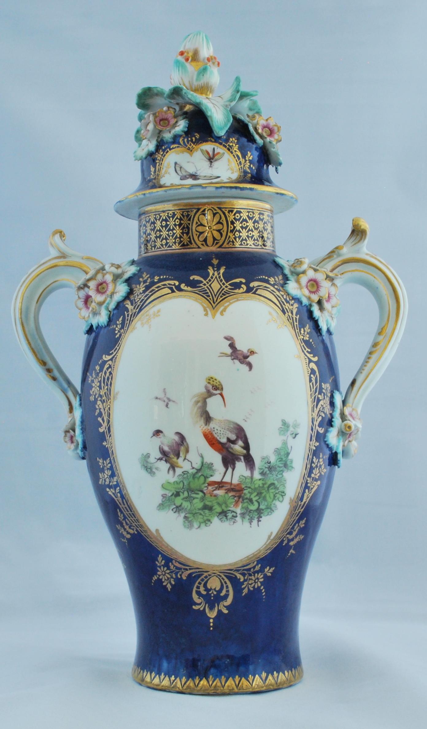 Large Pair of Vases, Derby Porcelain Works, circa 1765 1