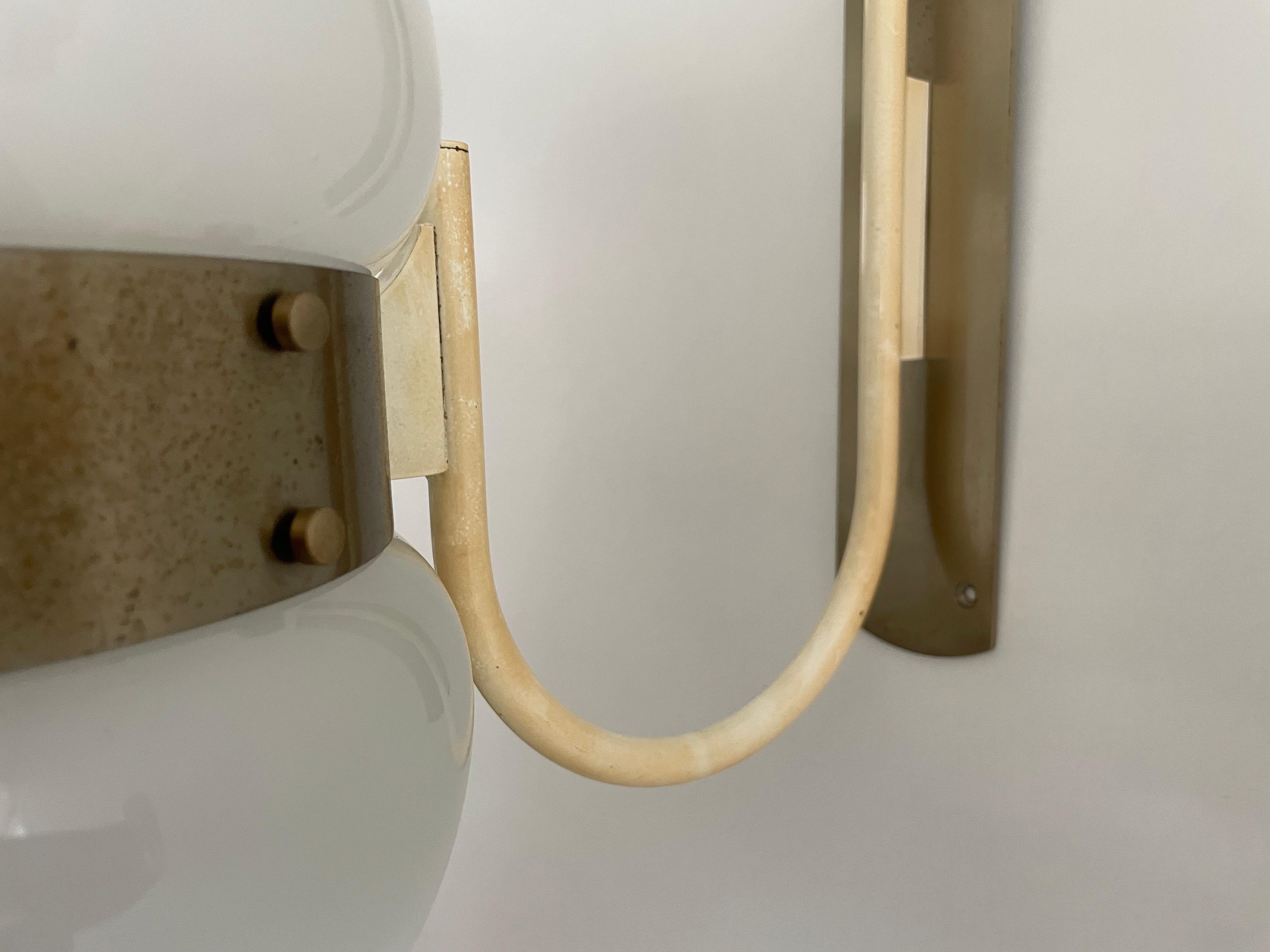 Large Pair of Wall Lamps by Sergio Mazza for Artemide, 1960s, Italy For Sale 1