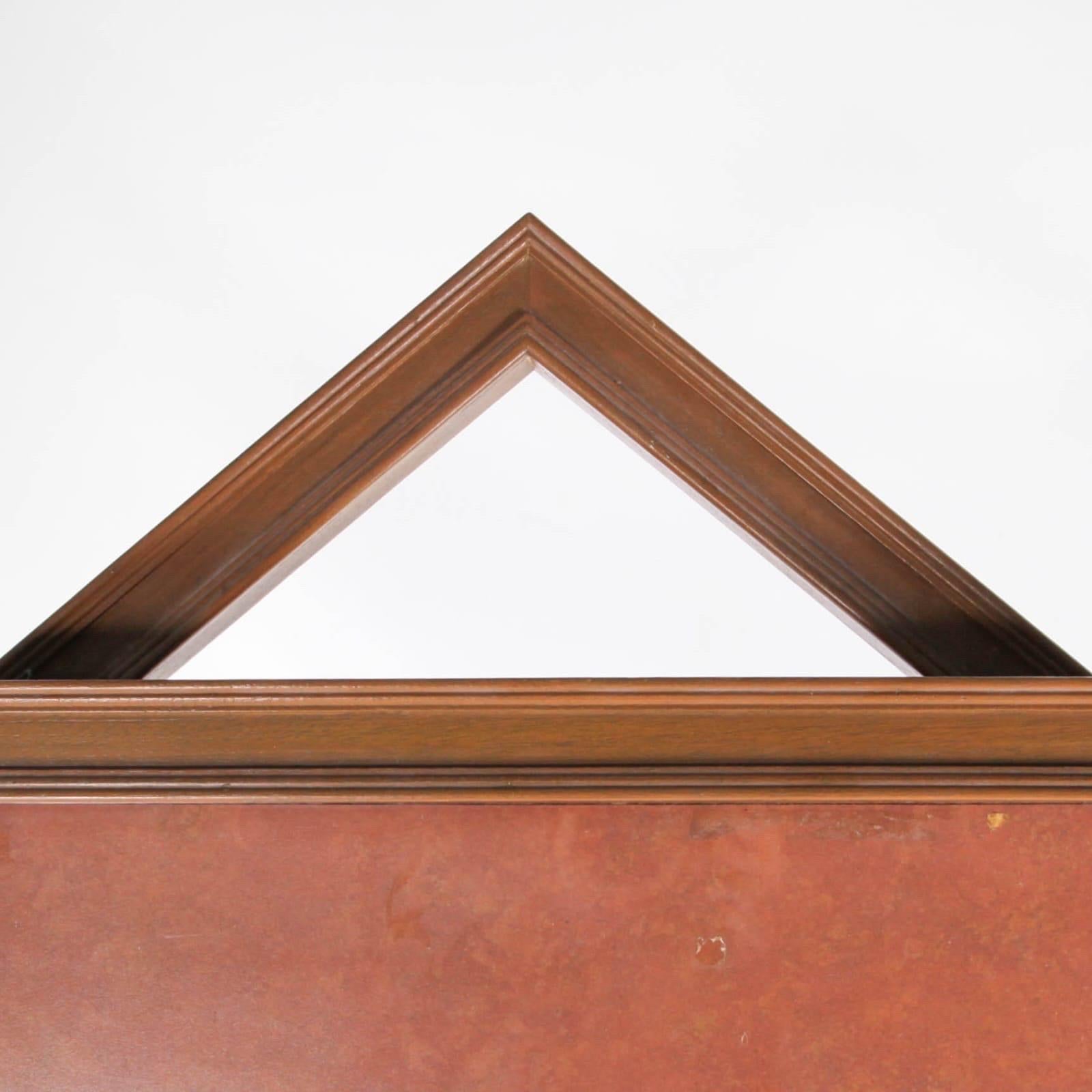 Pareja grande de vitrinas de madera Vidrio en venta