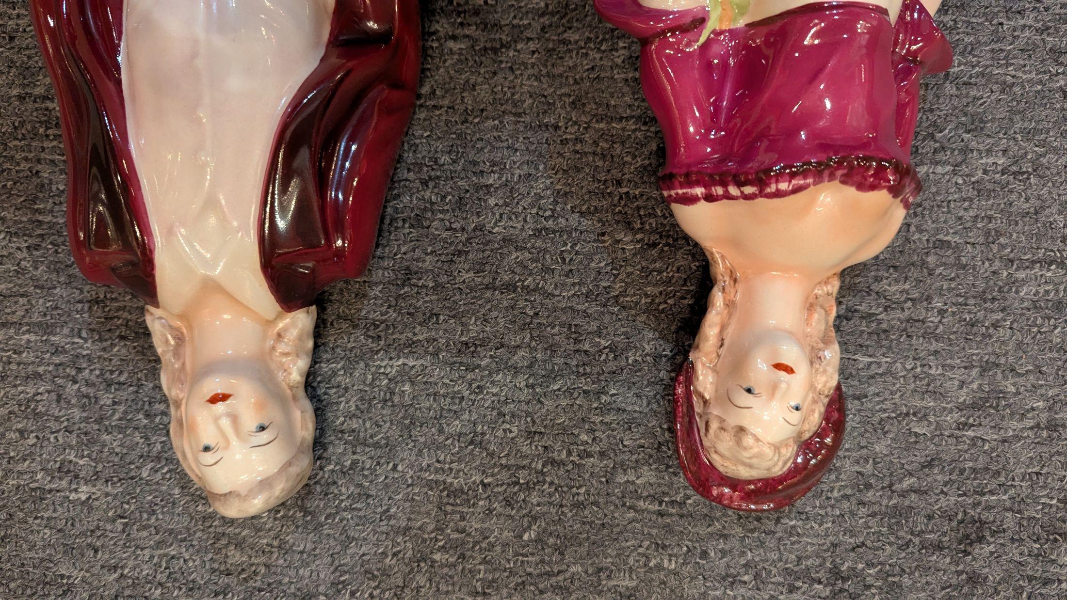 XX secolo Coppia di statue grandi di Florence in vendita