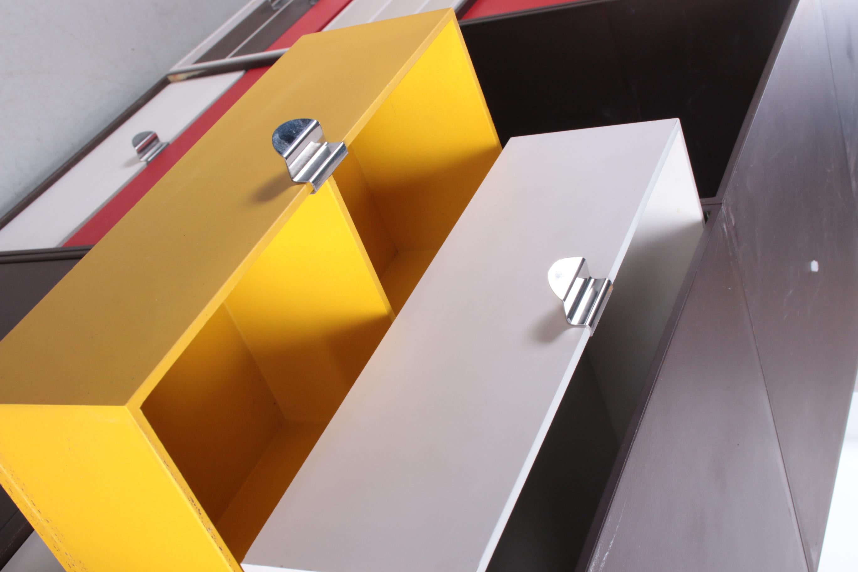 Mid-Century Modern Large Palaset wall unit by Ristomatti Ratia for Marimekko, 1970s For Sale