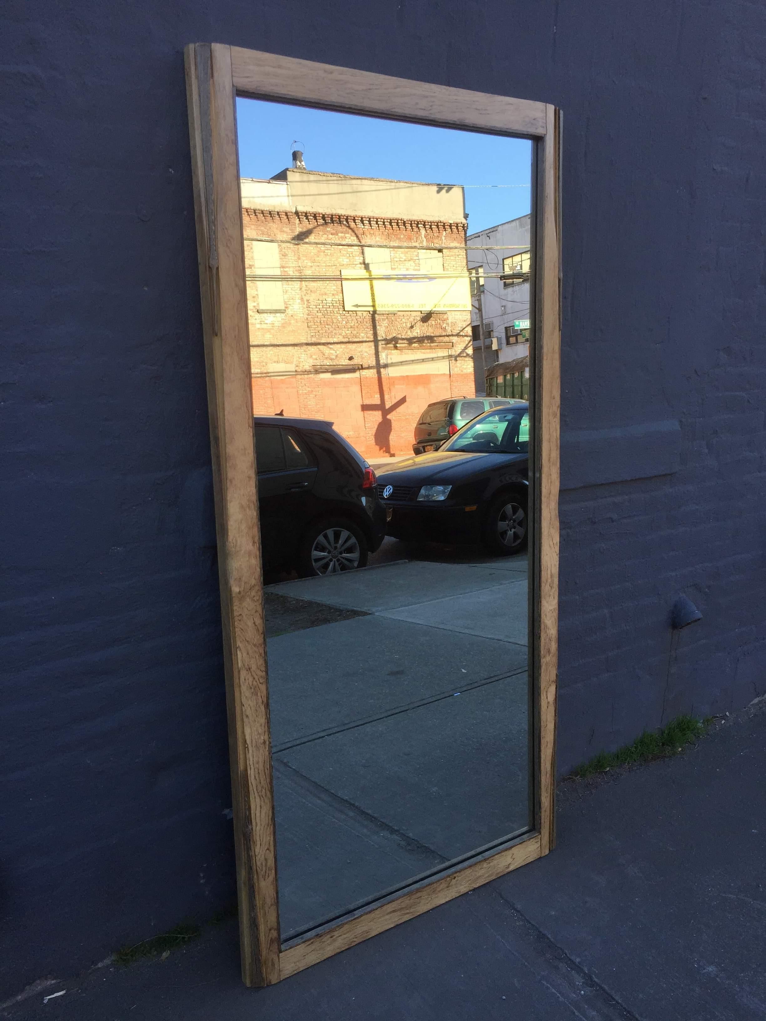 American Large Palisander Studio Mirror For Sale