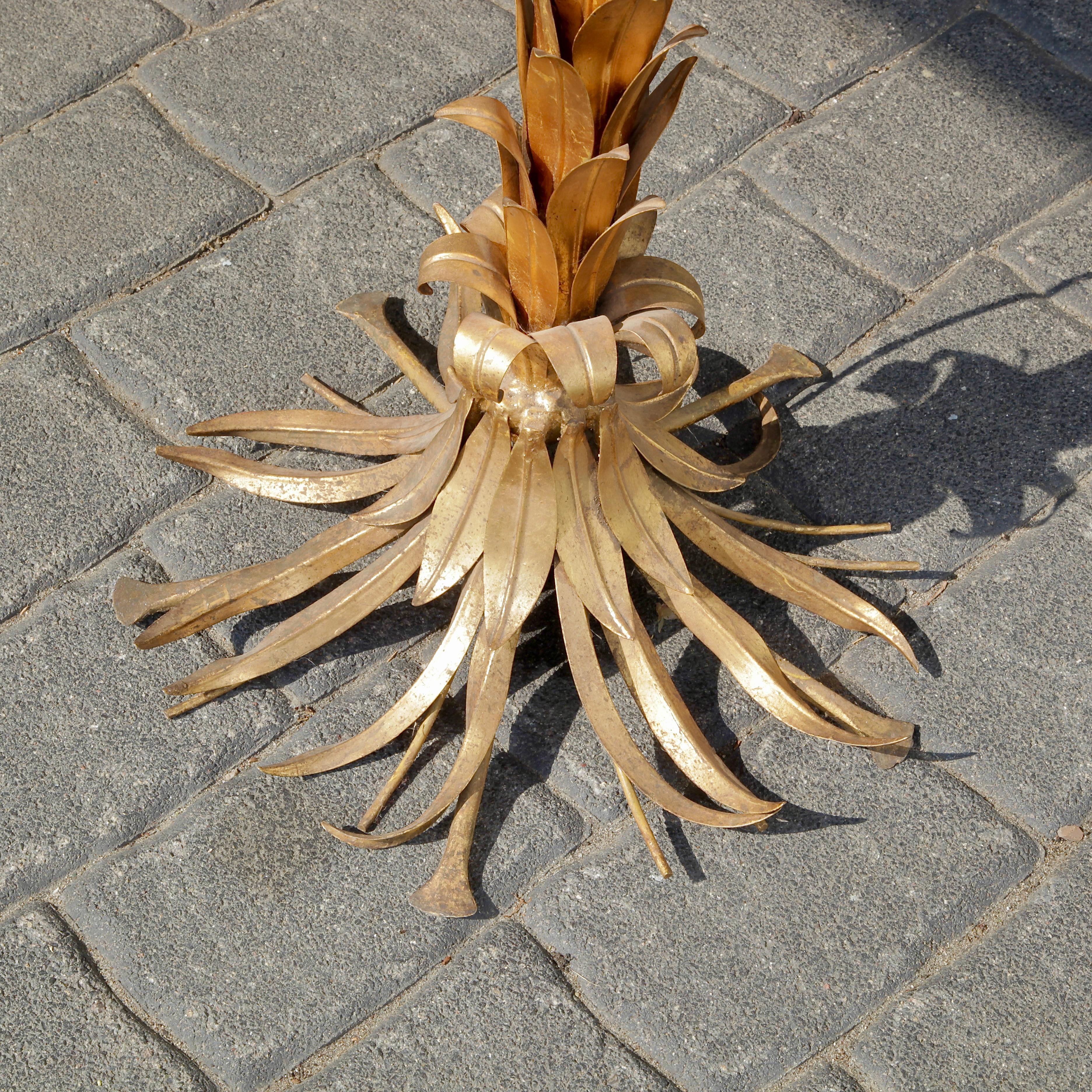 Large Palm-Tree Floor Lamp by Hans Kögel, 1970s In Good Condition In Berlin, Berlin