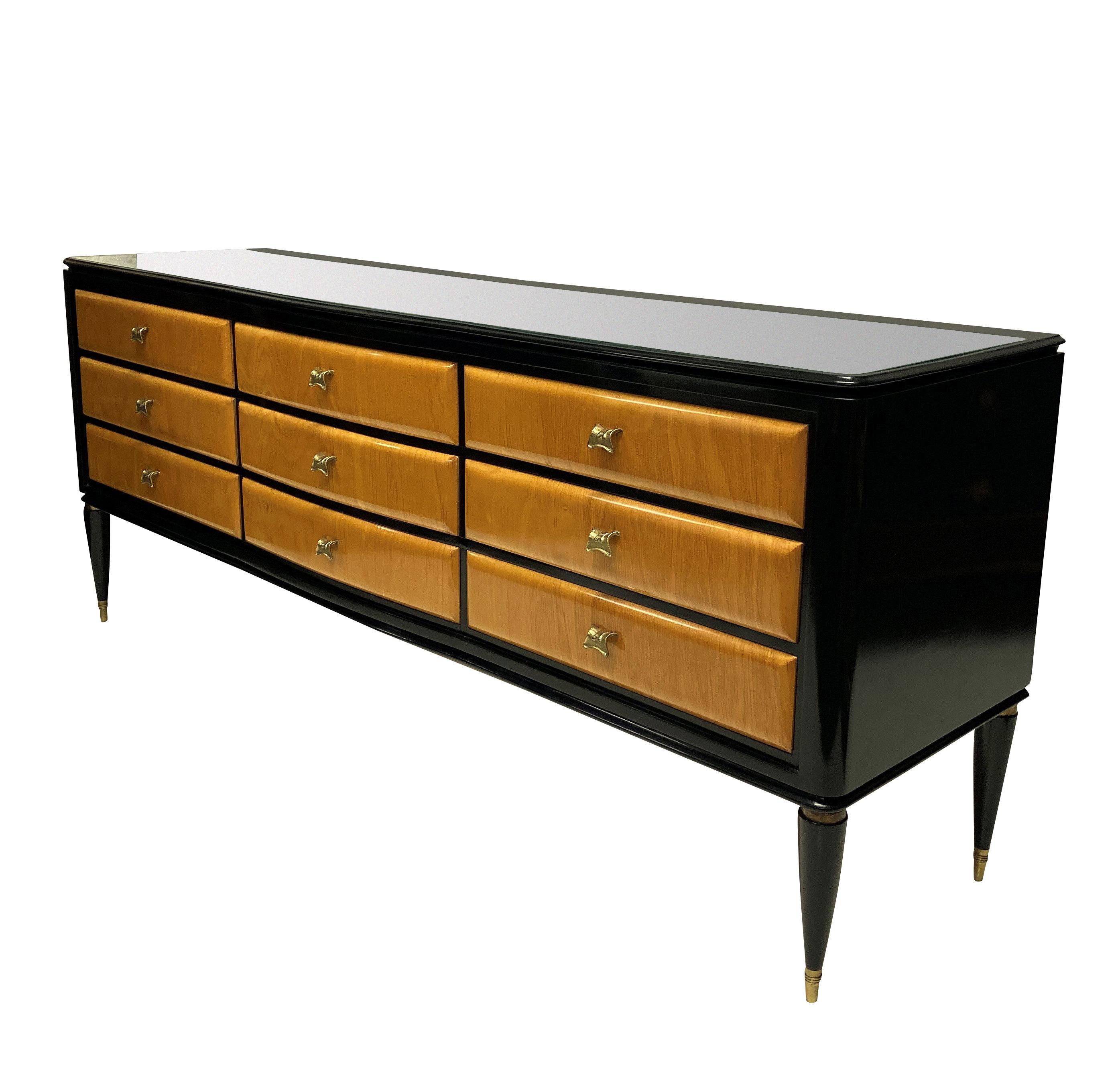 Beech Large Paolo Buffa Credenza