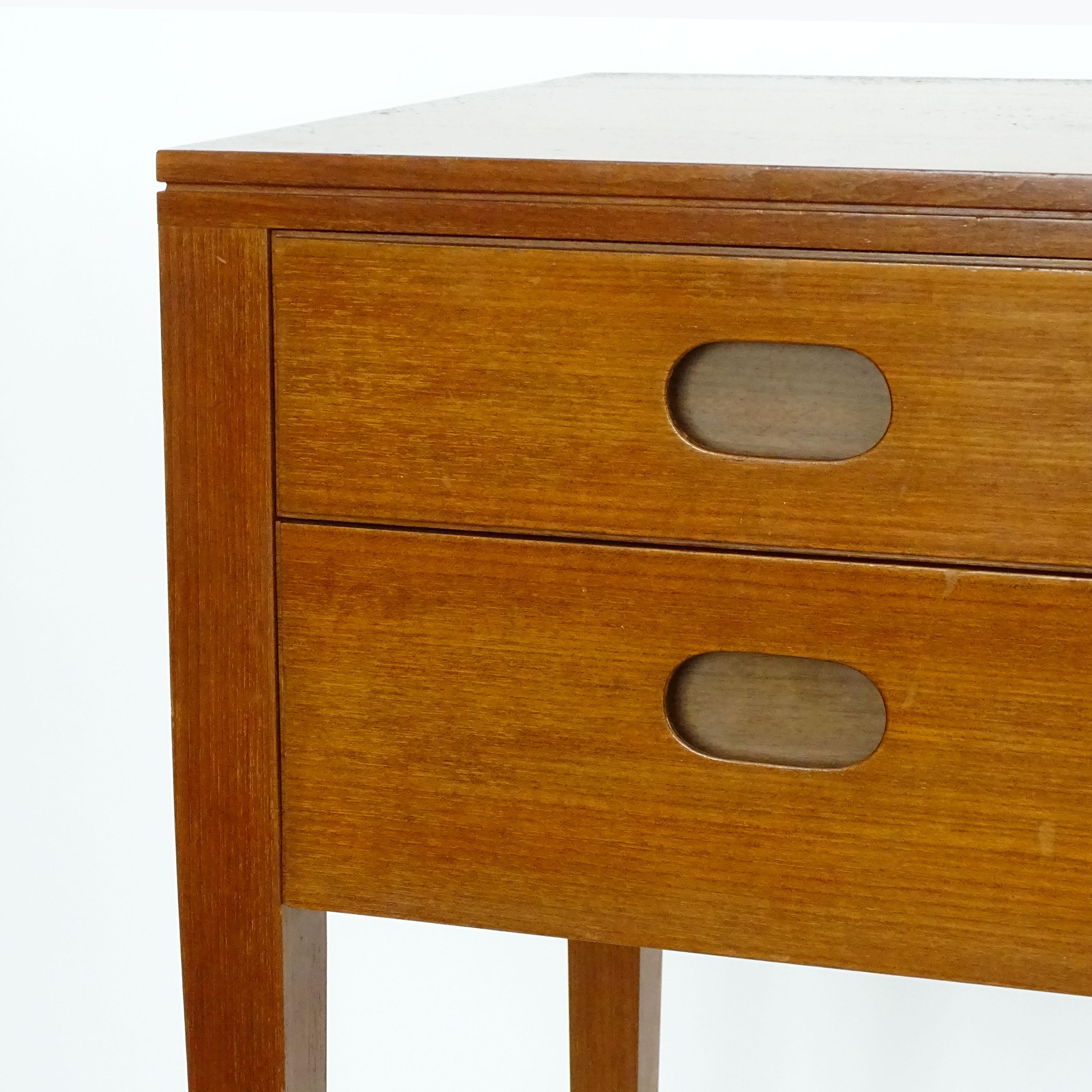Große Konsole aus Holz von Paolo Buffa mit sechs Schubladen, Italien 1957 im Angebot 1