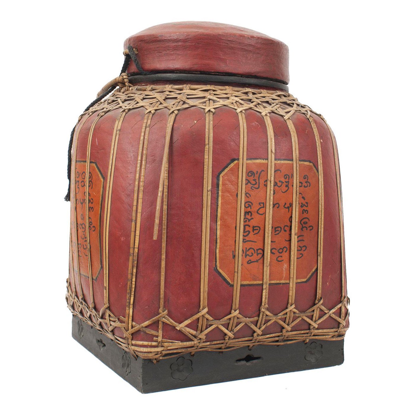Large Papier Mache Apothecary Jar For Sale