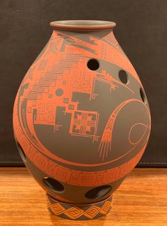 Grand pot / Olla de Damian E. Quezada pour Mata Ortiz