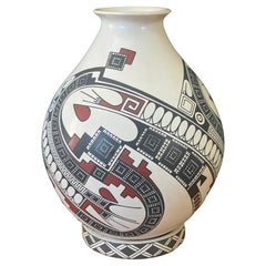 Vintage Large "Paquime Pottery" Jar / Olla by Jorge Quintana for Mata Ortiz