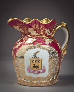 Large Paris Porcelain Jug, circa 1850