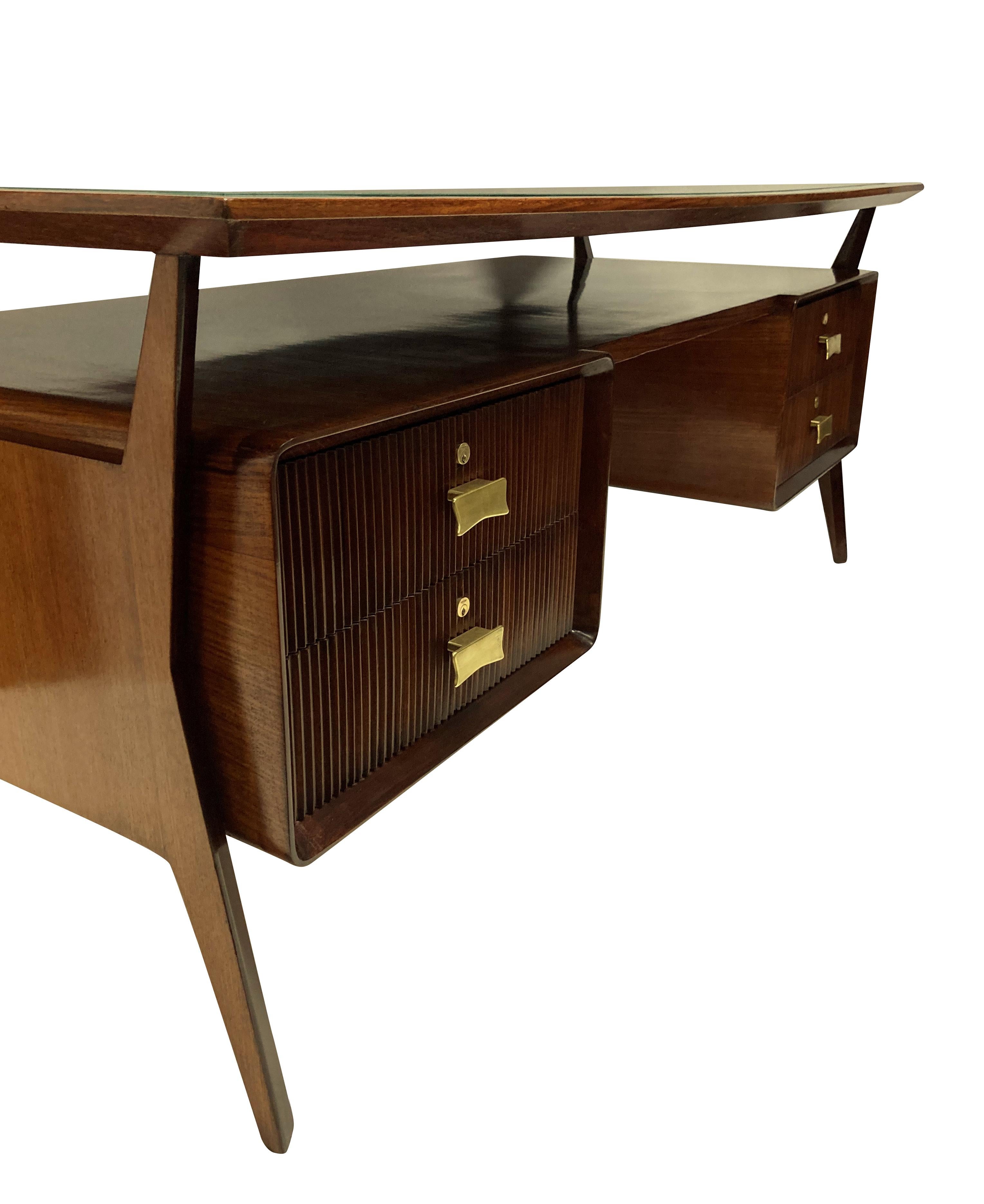 Large Partners Desk by Osvaldo Borsani 4