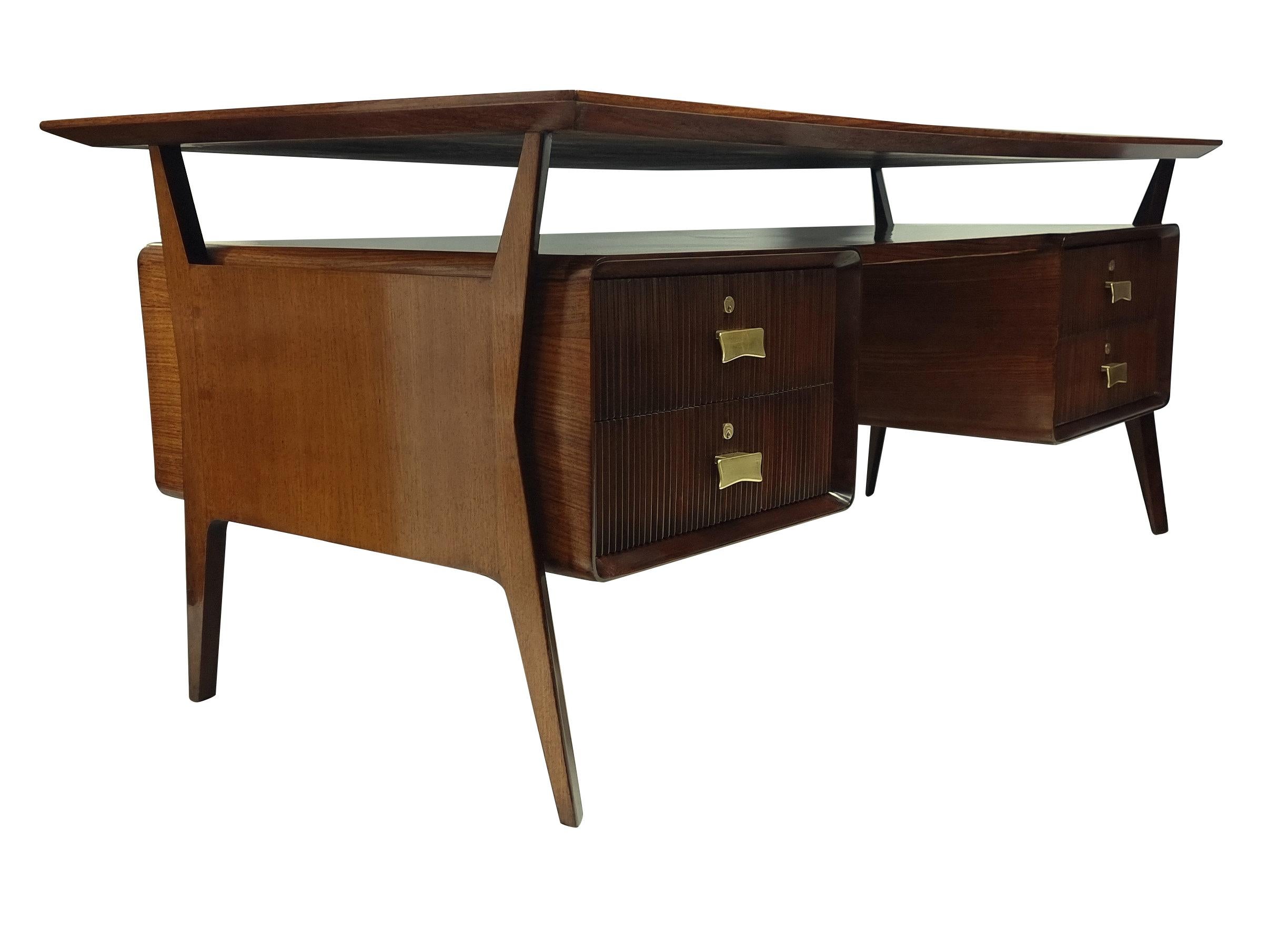 Large Partners Desk by Osvaldo Borsani 2