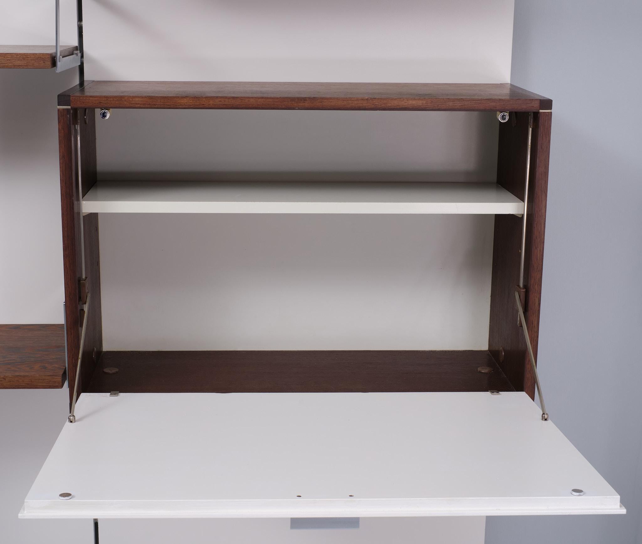 Large Pastoe Wall Unit ''Japan Series '' Cees Braakman  1958  Holland 3