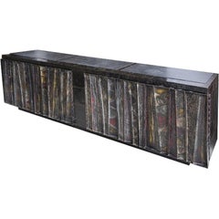 Large Paul Evans Deep Relief Cabinet