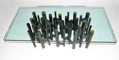 Paul Evans Studio Coffee Table Welded and Painted Steel, 1967