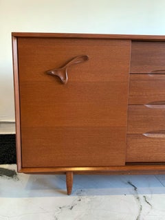 Large John Keal for Brown Saltman Treasure Chest Credenza