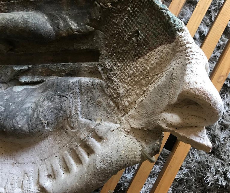 Large Paul Soldner Abstract Ceramic Wall Relief Sculpture For Sale at