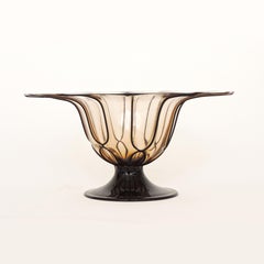 Large Pauly Murano Glass Vase, Italy, 1930s