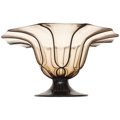 Large Pauly Murano Glass Vase, Italy, 1930s