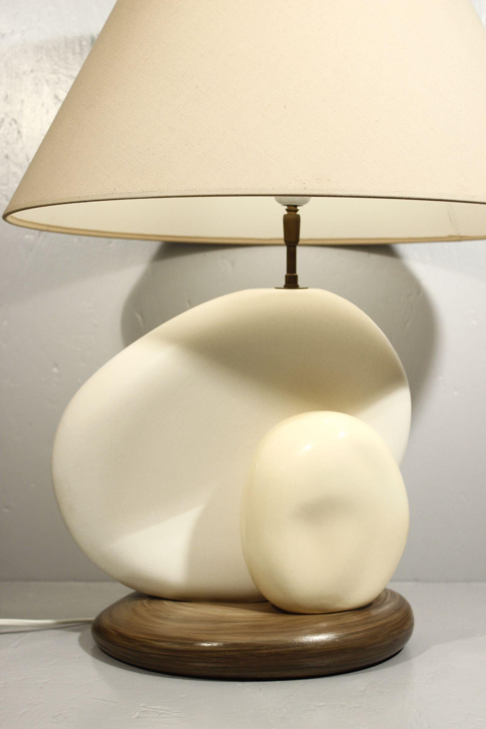 Postmoderne Grande lampe en céramique 