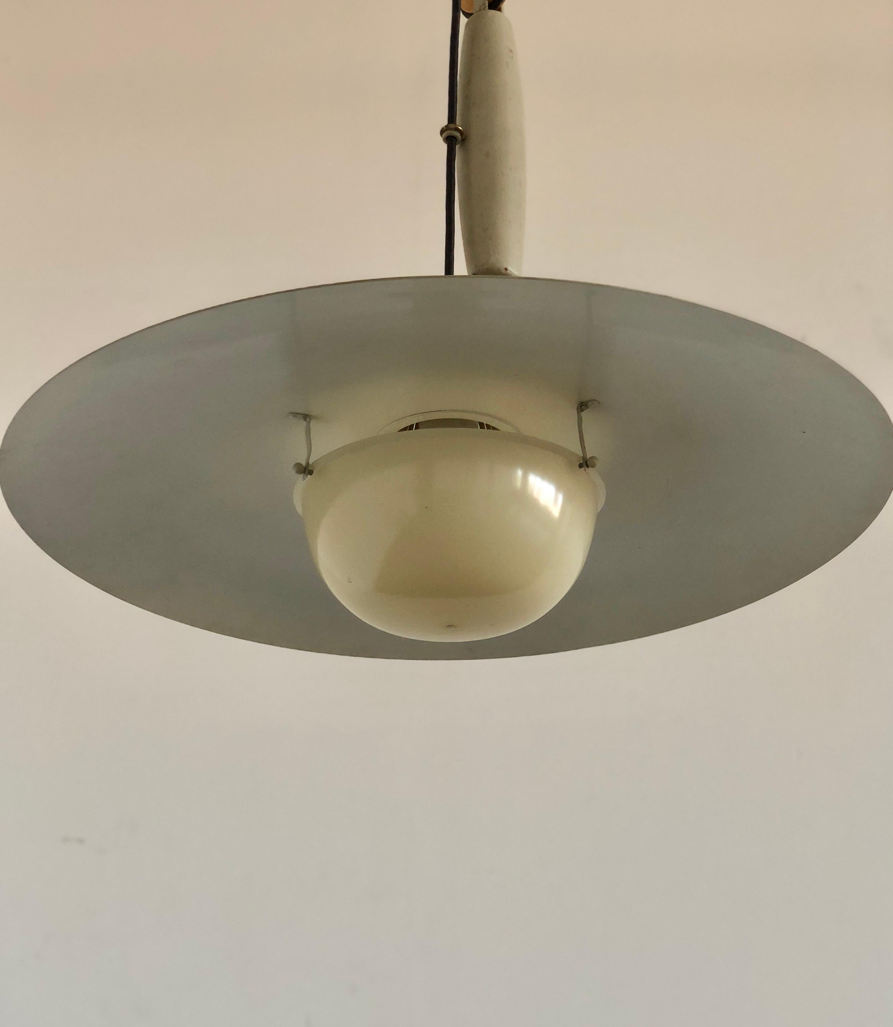 Mid-20th Century Large Pendant by Bergboms For Sale