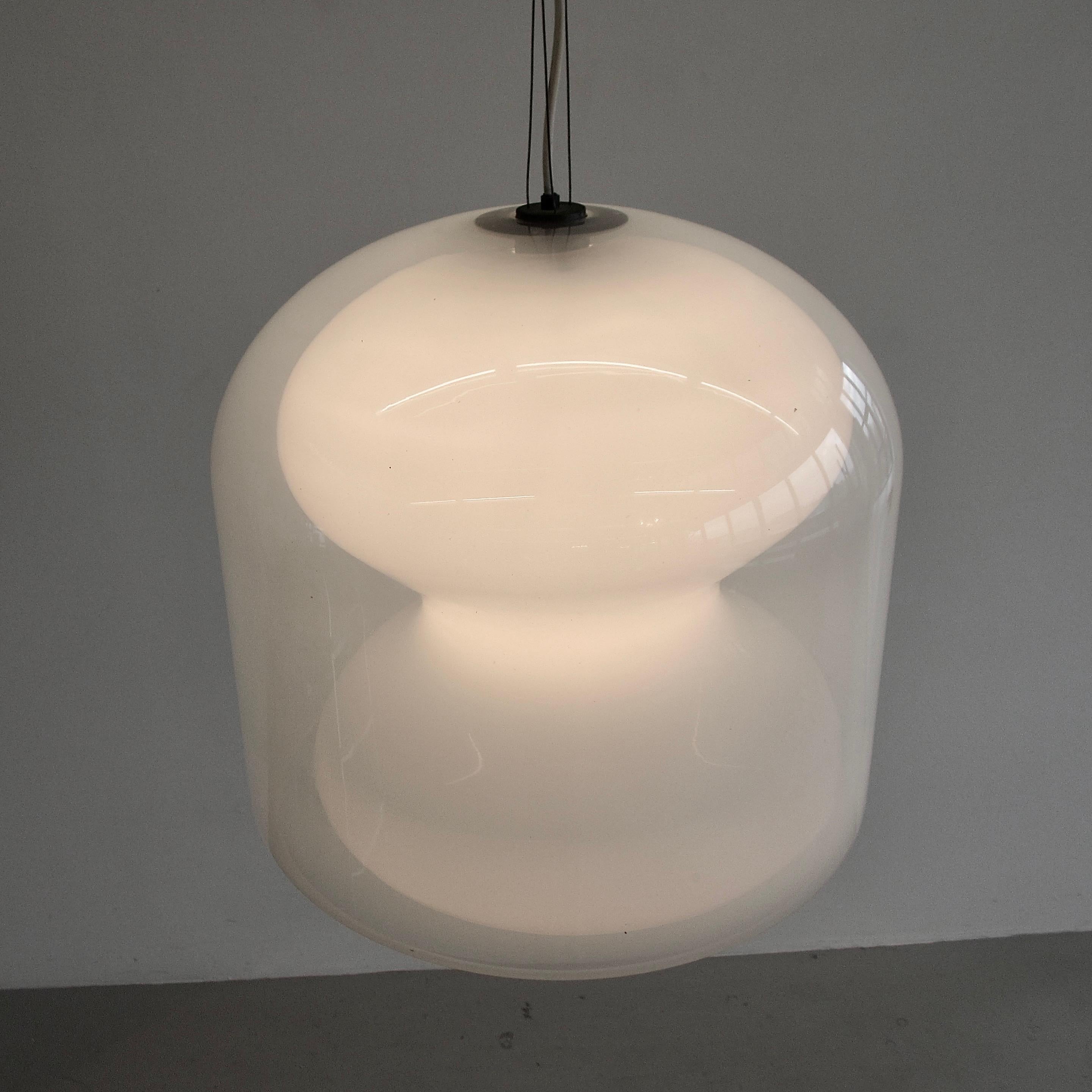 Mid-20th Century Large Pendant by Carlo NASON for VISTOSI, 1960s For Sale