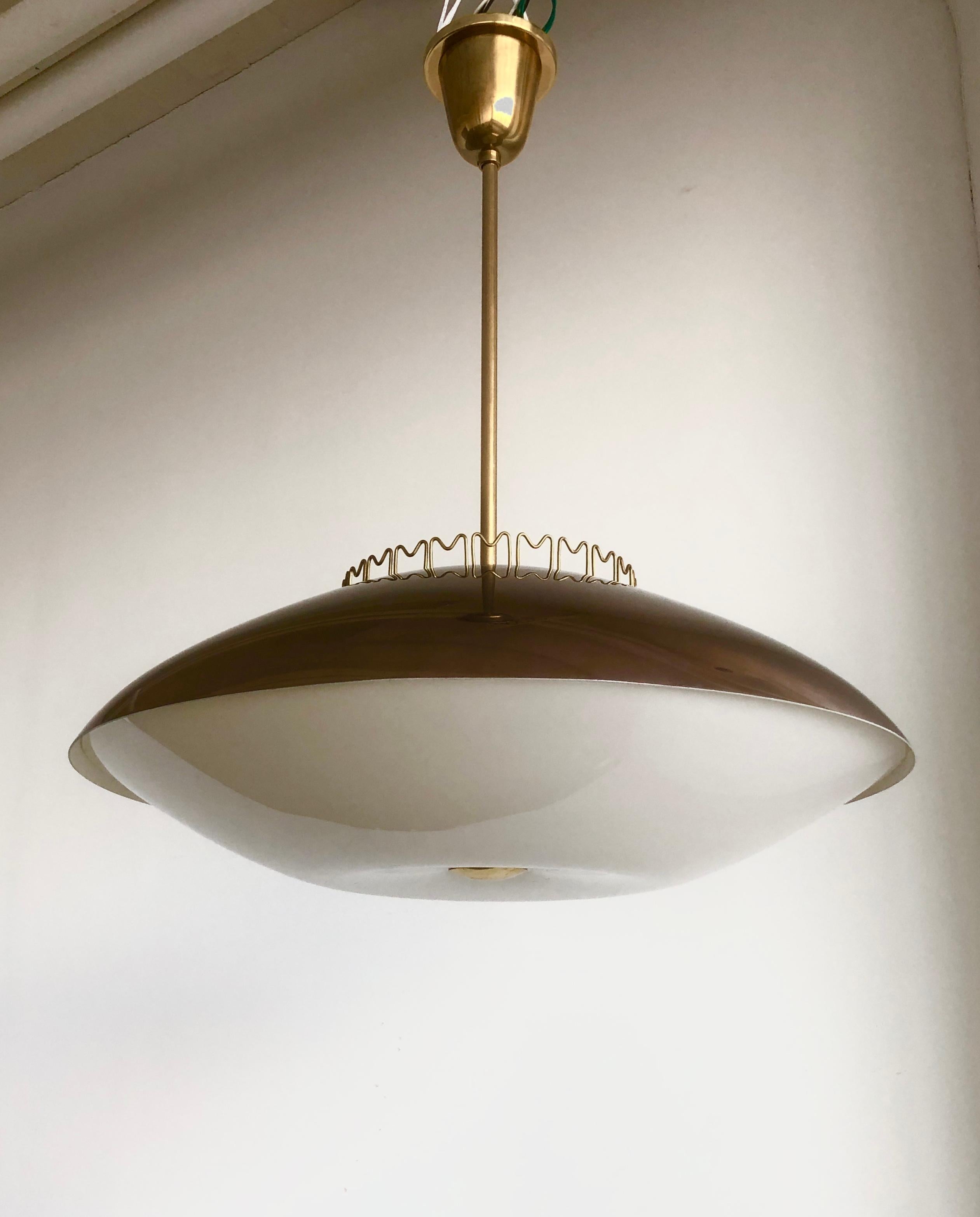 Large Pendant by Lisa Johansson-Pape In Good Condition For Sale In Long Island City, NY