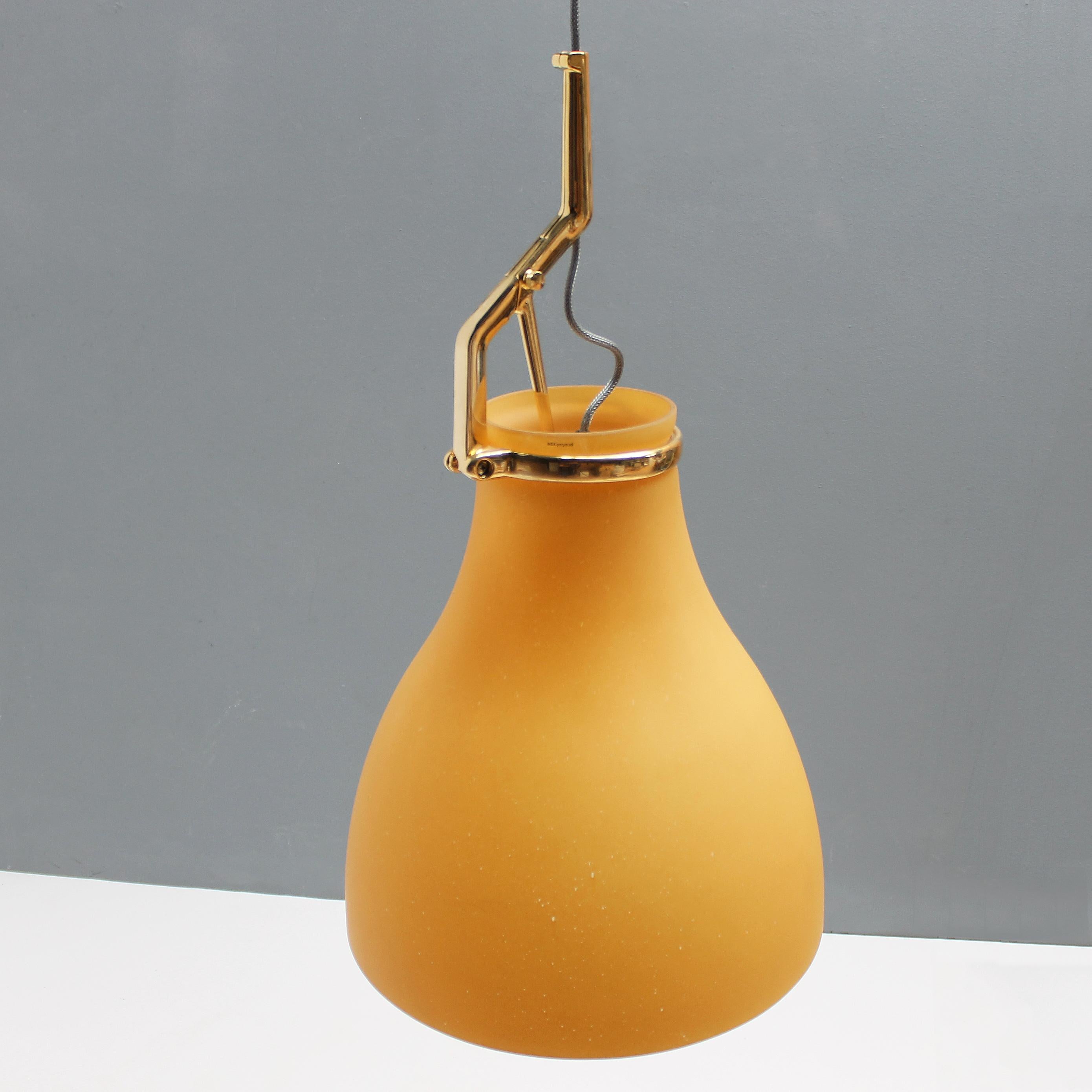 Large Pendant by Paolo Rizzatto for Luceplan, Italy For Sale 3