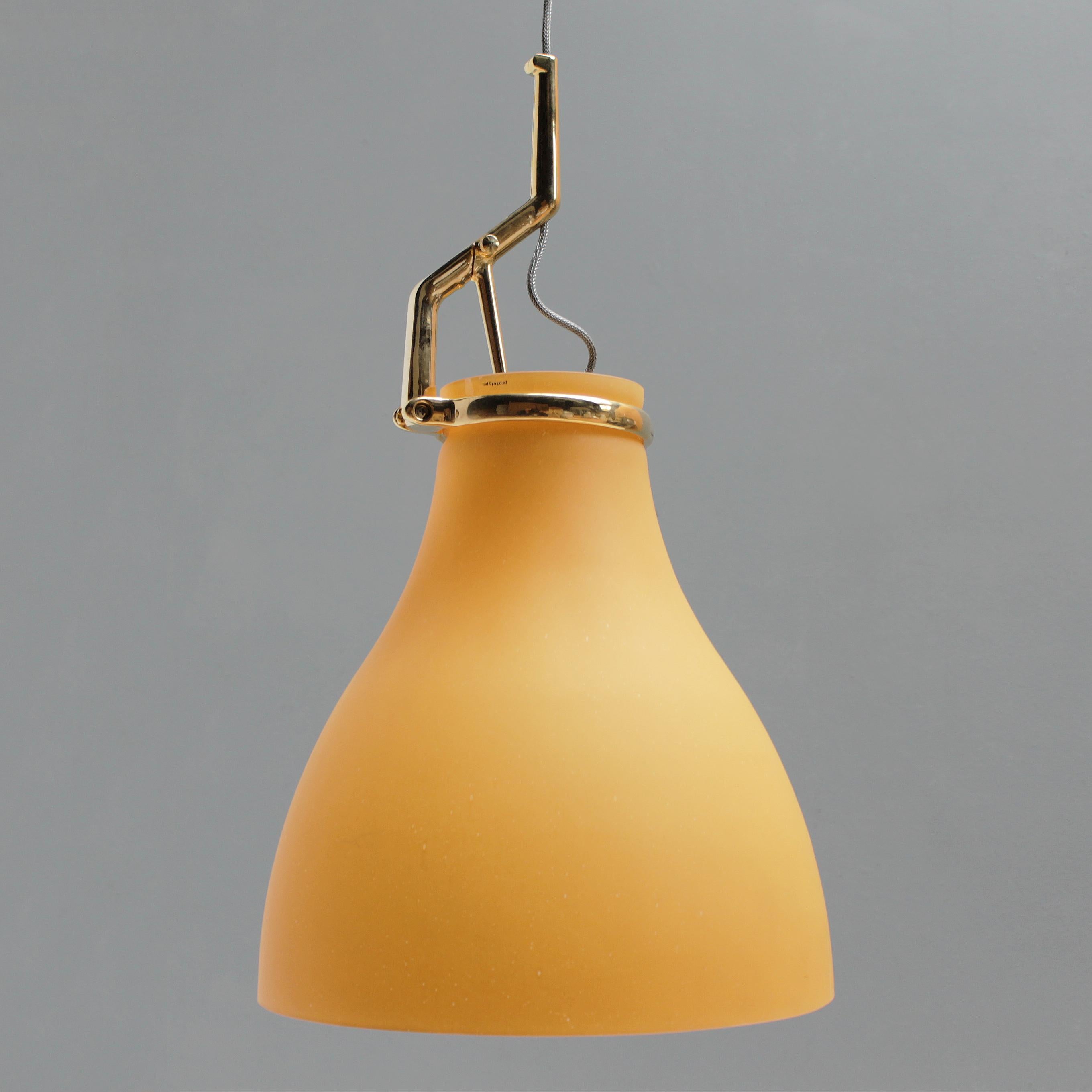 Italian Large Pendant by Paolo Rizzatto for Luceplan, Italy For Sale