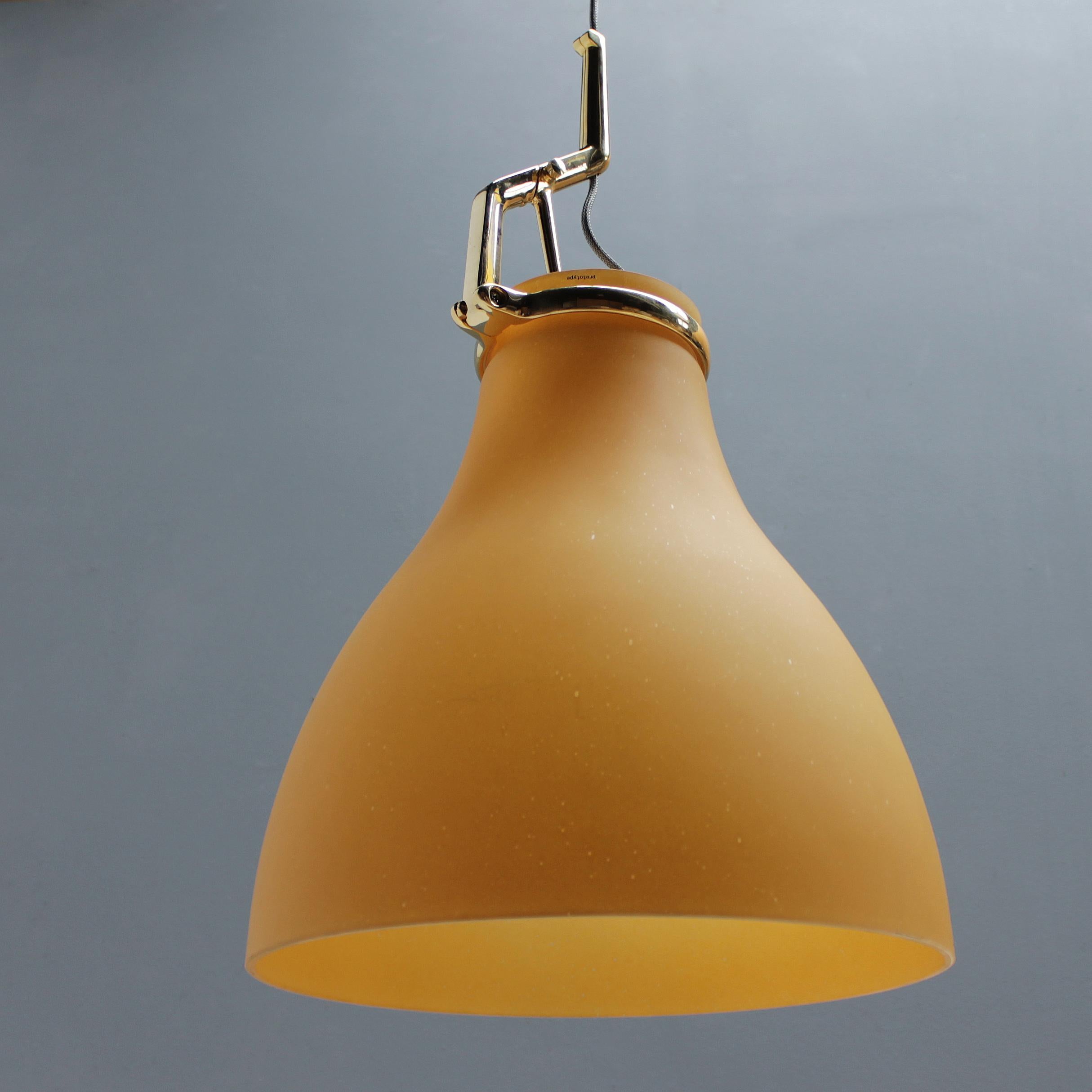 Large Pendant by Paolo Rizzatto for Luceplan, Italy For Sale 1
