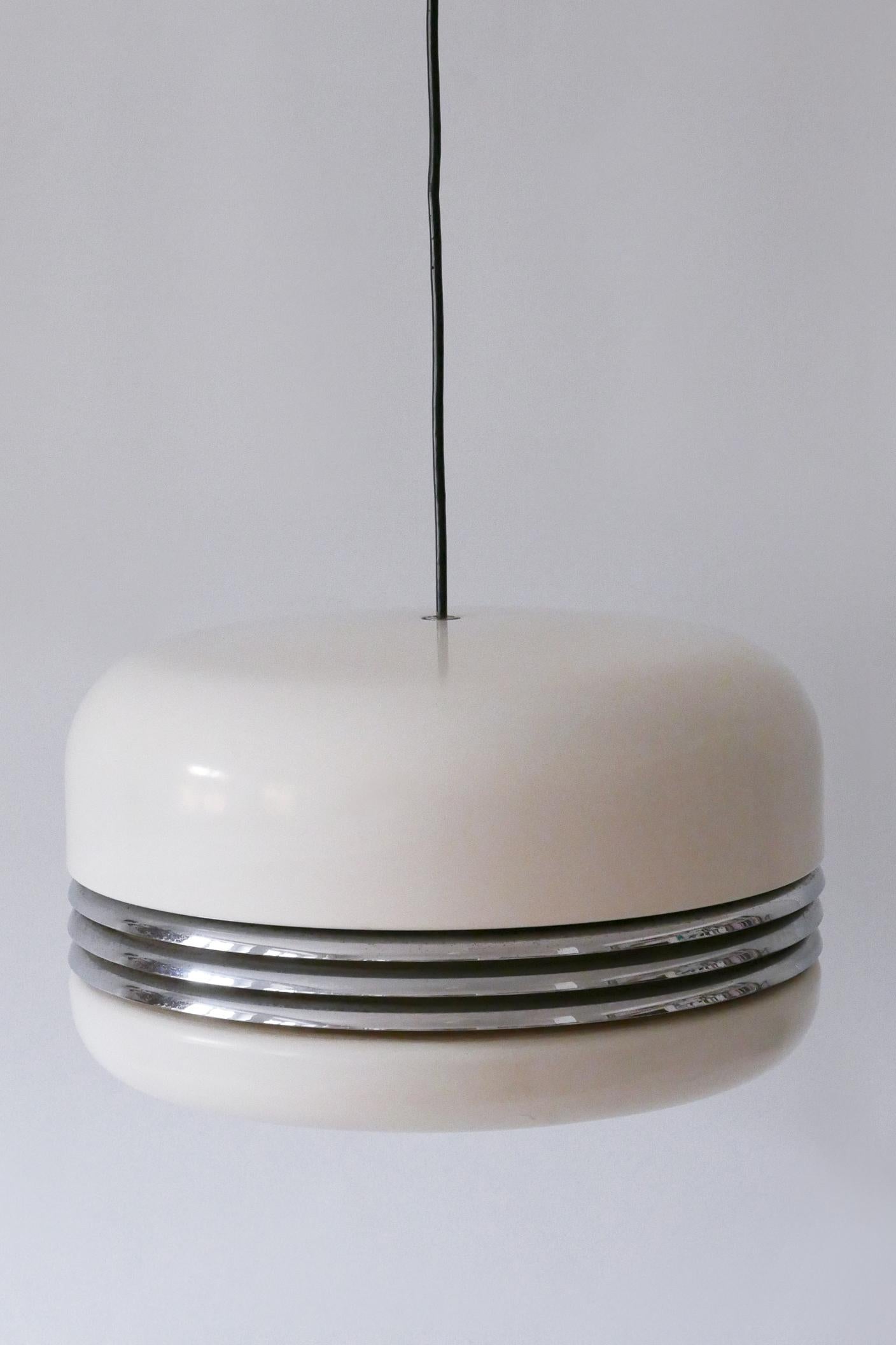 Large Pendant Lamp '5526' by Alfred Kalthoff für Staff & Schwarz Germany 1960s For Sale 8