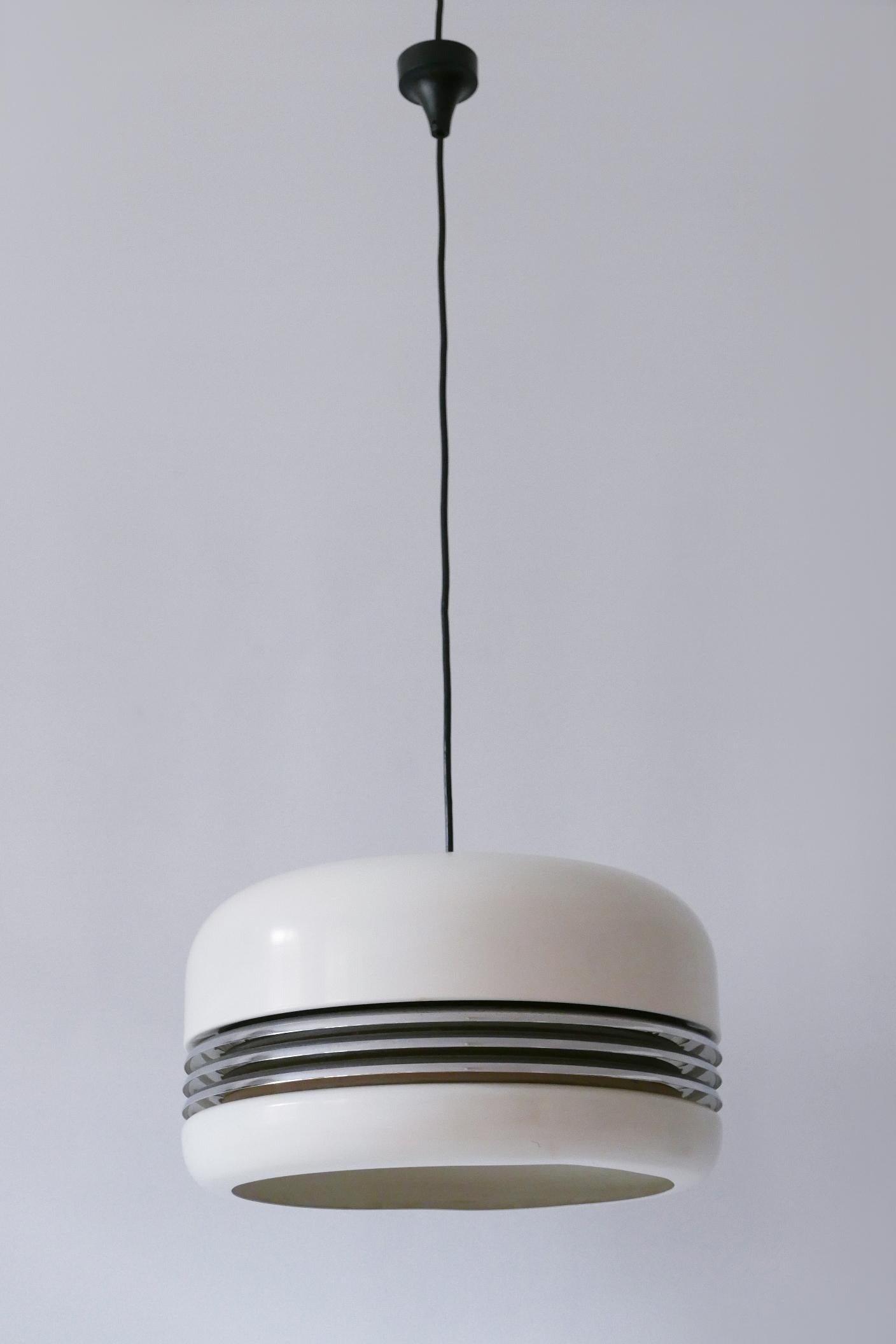 Large Pendant Lamp '5526' by Alfred Kalthoff für Staff & Schwarz Germany 1960s In Good Condition For Sale In Munich, DE