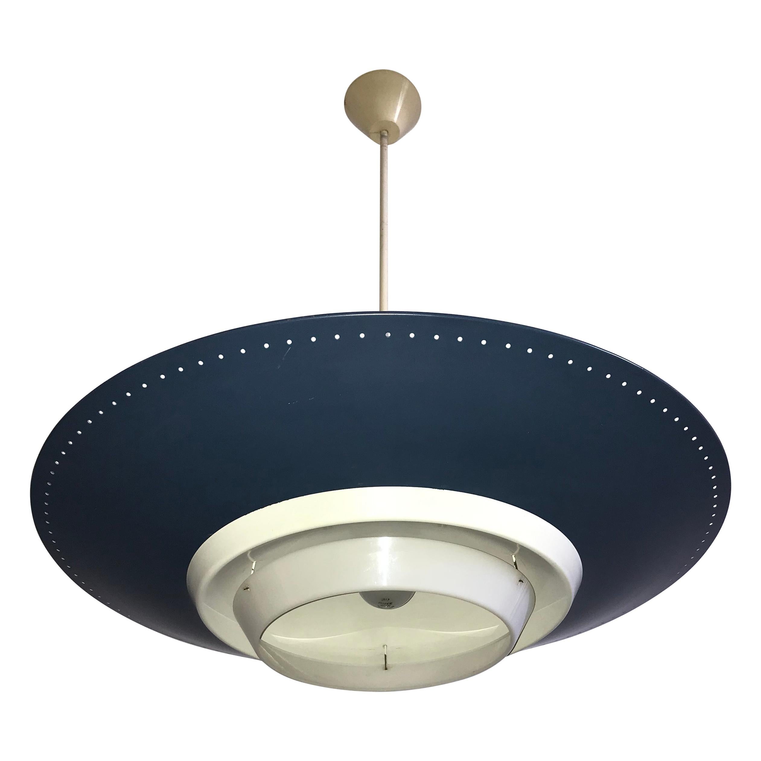 Large Pendant Lamp by Louis Kalff for Phillips For Sale