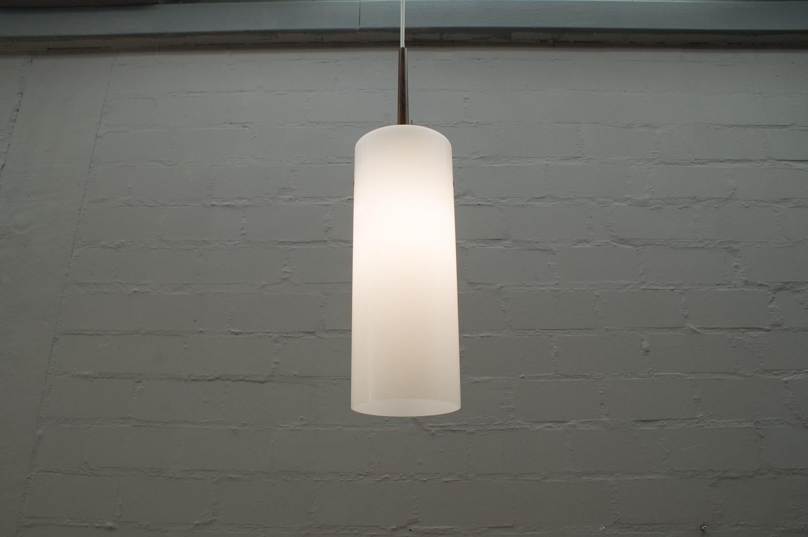 Swedish Large Pendant Lamp by Uno & Östen Kristiansson for Luxus, Sweden, 1960s For Sale