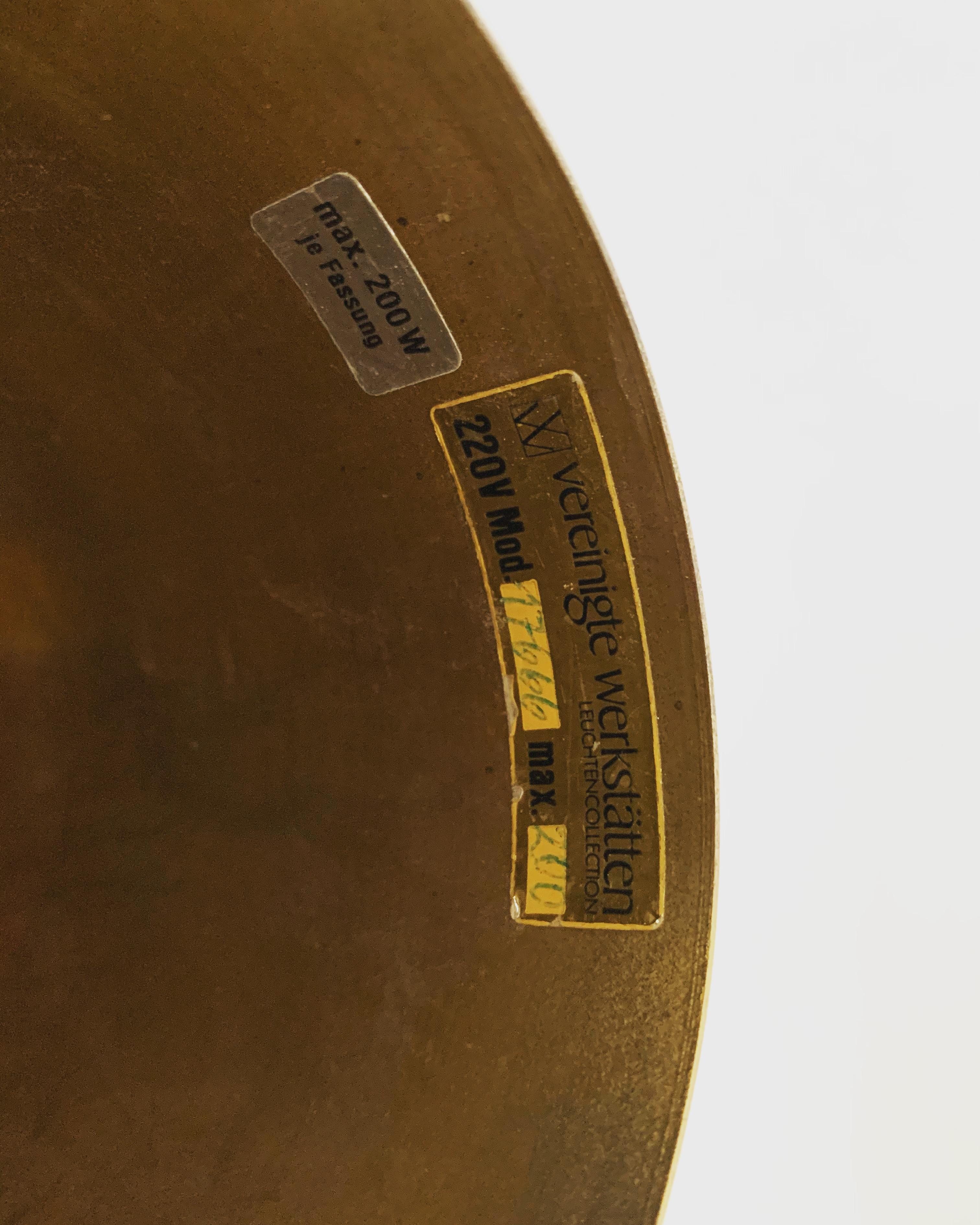 Lampada a sospensione grande di Vereinigte Werkstätten Collection'S in vendita 7