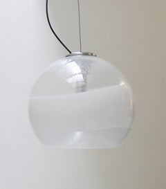 Large Pendant Lamp in Murano Glass by Gino Poli and Ettore Fantasia for Sothis